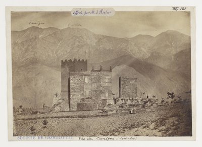 Château de Thorrent and View of Canigou by Unknown